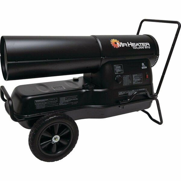 Mr. Heater MR. HEATER 185,000 BTU Kerosene Forced Air Heater with Handles F210185 / MH185KTR